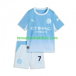 Thuisshirt Manchester City Omar Marmoush 7 Voetbalteneu Kinderen 2026-27 S-S