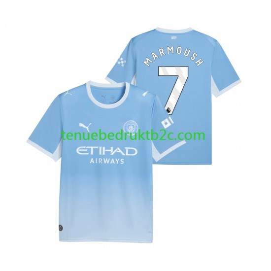 Thuisshirt Manchester City Omar Marmoush 7 Mannen 2026-27 S-S