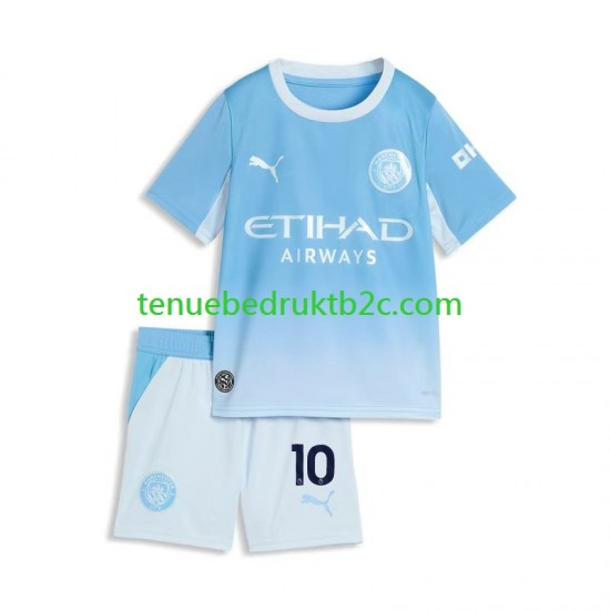 Thuisshirt Manchester City Rayan Cherki 10 Voetbalteneu Kinderen 2026-27 S-S