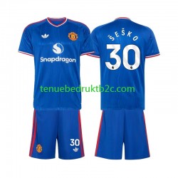 Uitshirt Manchester United Benjamin Sesko 30 Voetbalteneu Kinderen 2026-27 S-S