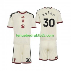 3de shirt Manchester United Benjamin Sesko 30 Voetbalteneu Kinderen 2026-27 S-S