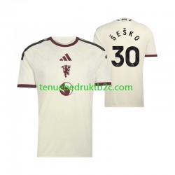 3de shirt Manchester United Benjamin Sesko 30 Mannen 2026-27 S-S