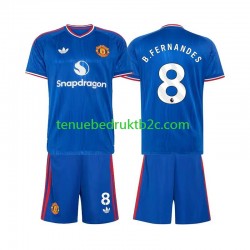 Uitshirt Manchester United Bruno Fernandes 8 Voetbalteneu Kinderen 2026-27 S-S