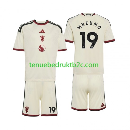3de shirt Manchester United Bryan Mbeumo 19 Voetbalteneu Kinderen 2026-27 S-S
