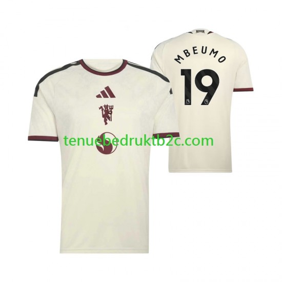 3de shirt Manchester United Bryan Mbeumo 19 Mannen 2026-27 S-S