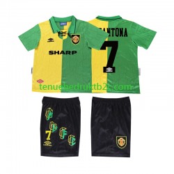 3de shirt Retro Manchester United CANTONA 7 1992 Voetbalteneu Kinderen 1994 S-S