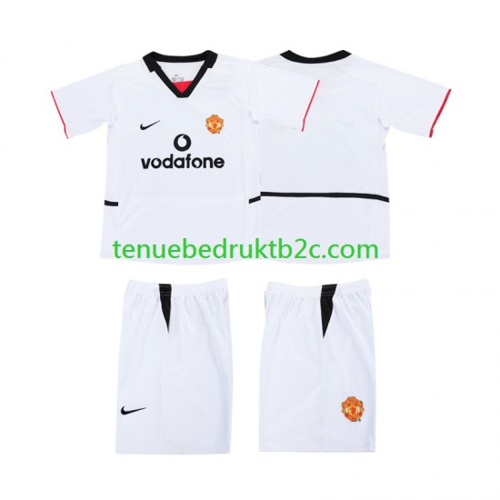 Uitshirt Manchester United Football Shirt 2003 Voetbalteneu Kinderen 2002 S-S