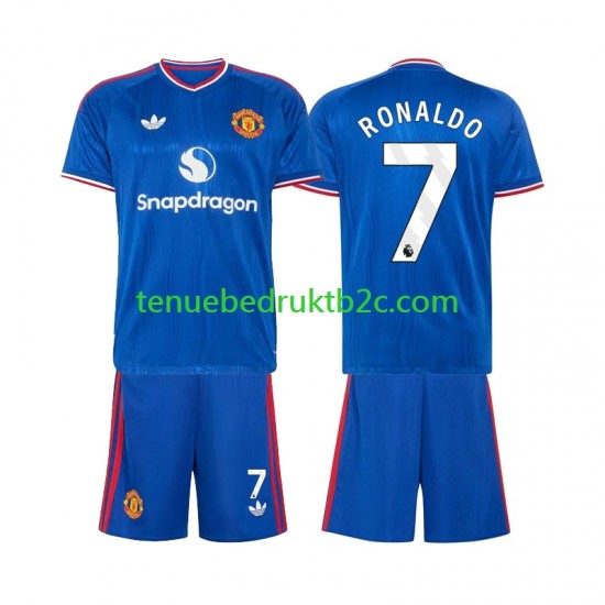 Uitshirt Manchester United Cristiano Ronaldo 7 Voetbalteneu Kinderen 2026-27 S-S