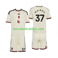 3de shirt Manchester United Kobbie Mainoo 37 Voetbalteneu Kinderen 2026-27 S-S