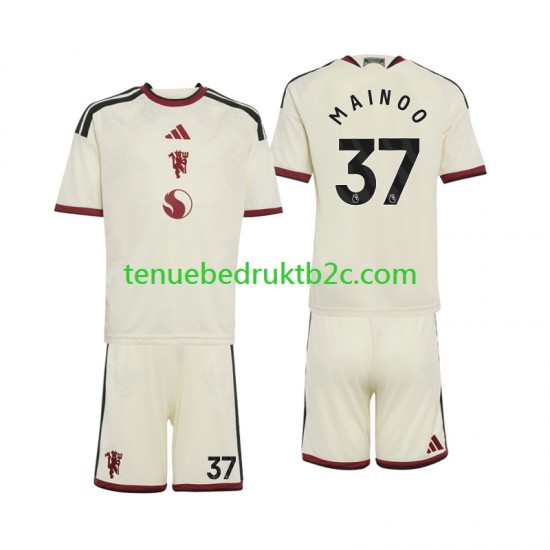 3de shirt Manchester United Kobbie Mainoo 37 Voetbalteneu Kinderen 2026-27 S-S