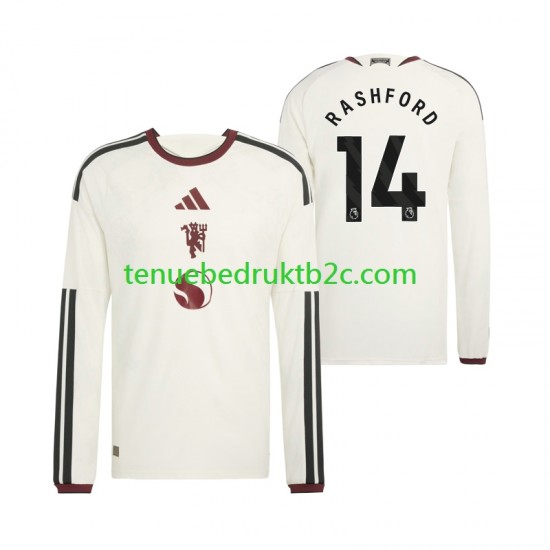 3de shirt Manchester United Marcus Rashford 14 Mannen 2026-27 L-S