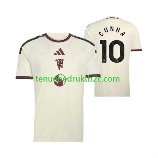 3de shirt Manchester United Matheus Cunha 10 Mannen 2026-27 S-S
