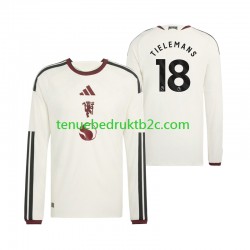3de shirt Manchester United Youri Tielemans 18 Mannen 2026-27 L-S