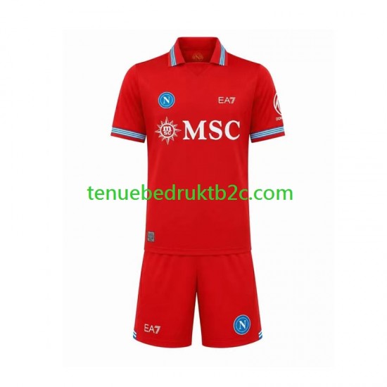 3de shirt Napoli Voetbalteneu Kinderen 2026-27 S-S