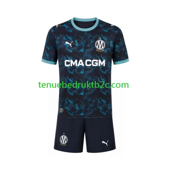 Uitshirt Olympique Marseille Voetbalteneu Kinderen 2026-27 S-S