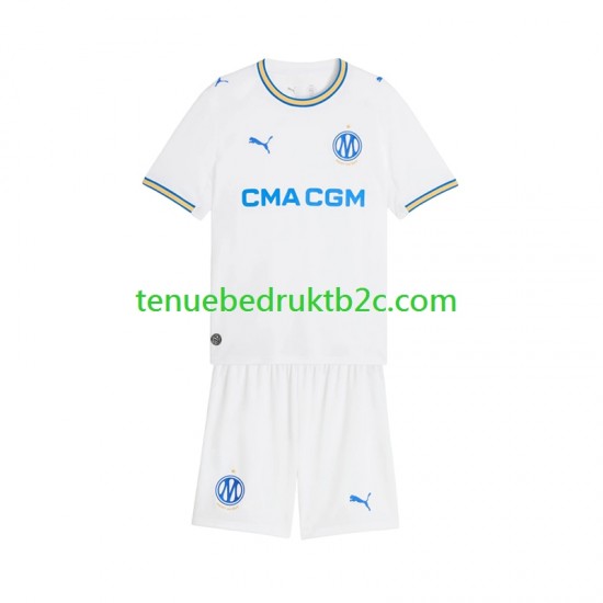 Thuisshirt Olympique Marseille Voetbalteneu Kinderen 2026-27 S-S