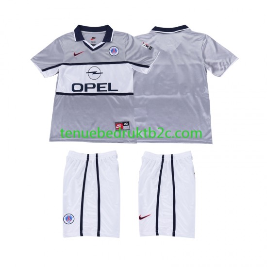 Uitshirt Retro Paris Saint-Germain 2000 2001 Voetbalteneu Kinderen S-S