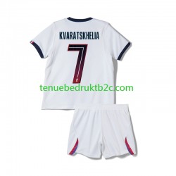 Uitshirt Paris Saint-Germain Khvicha Kvaratskhelia 7 Voetbalteneu Kinderen 2026-27 S-S
