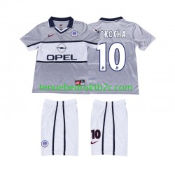 Uitshirt Retro Paris Saint-Germain OKOCHA 10 2000 2001 Voetbalteneu Kinderen S-S