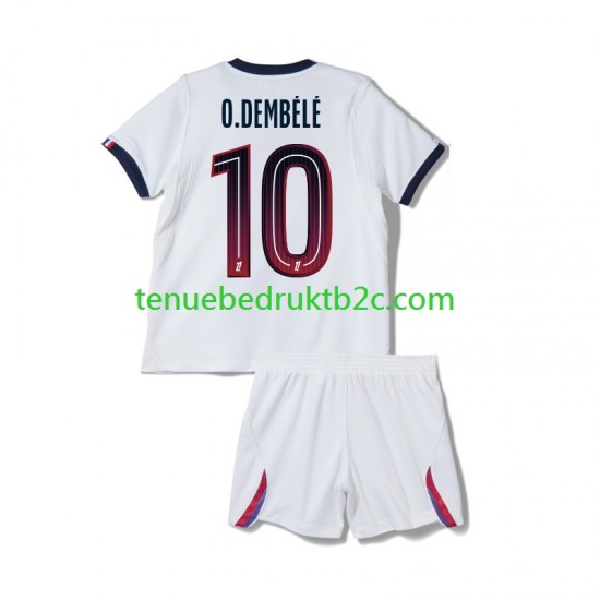 Uitshirt Paris Saint-Germain Ousmane Dembele 10 Voetbalteneu Kinderen 2026-27 S-S