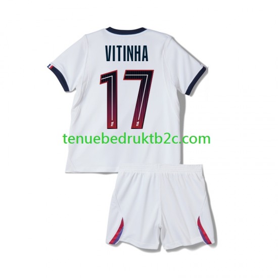 Uitshirt Paris Saint-Germain Vitinha 17 Voetbalteneu Kinderen 2026-27 S-S