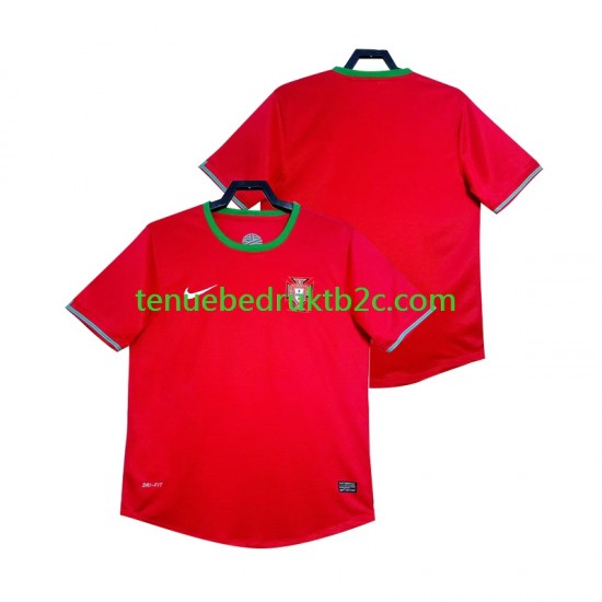 Thuisshirt Retro Portugal 2012 Mannen S-S