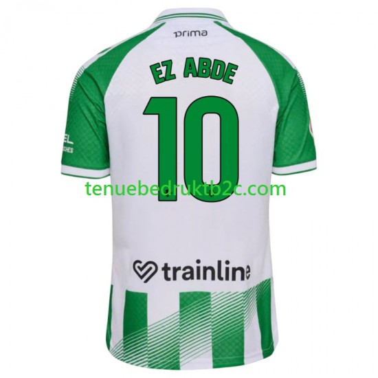 Thuisshirt Real Betis Abde Ezzalzouli 10 Mannen 2026-27 S-S