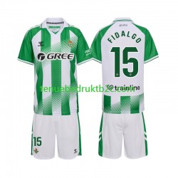Thuisshirt Real Betis Fidalgo 15 Voetbalteneu Kinderen 2026-27 S-S