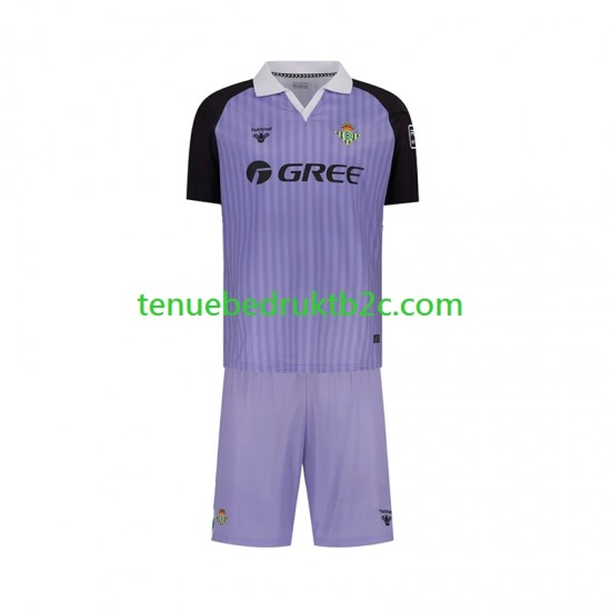 Thuisshirt Retro Real Betis Keeper Voetbalteneu Kinderen 2025-26 S-S