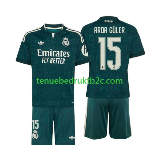 Uitshirt Real Madrid Arda Guler 15 Voetbalteneu Kinderen 2026-27 S-S