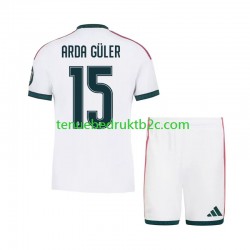 Thuisshirt Real Madrid Arda Guler 15 Voetbalteneu Kinderen 2026-27 S-S