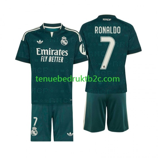 Uitshirt Real Madrid Cristiano Ronaldo 7 Voetbalteneu Kinderen 2026-27 S-S
