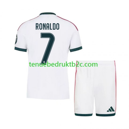 Thuisshirt Real Madrid Cristiano Ronaldo 7 Voetbalteneu Kinderen 2026-27 S-S