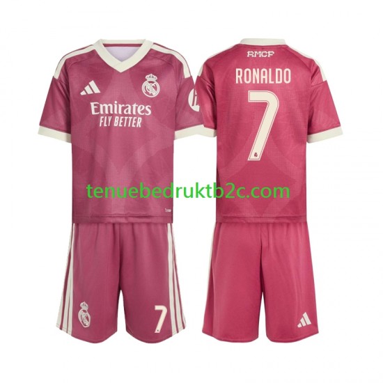 3de shirt Real Madrid Cristiano Ronaldo 7 Voetbalteneu Kinderen 2026-27 S-S
