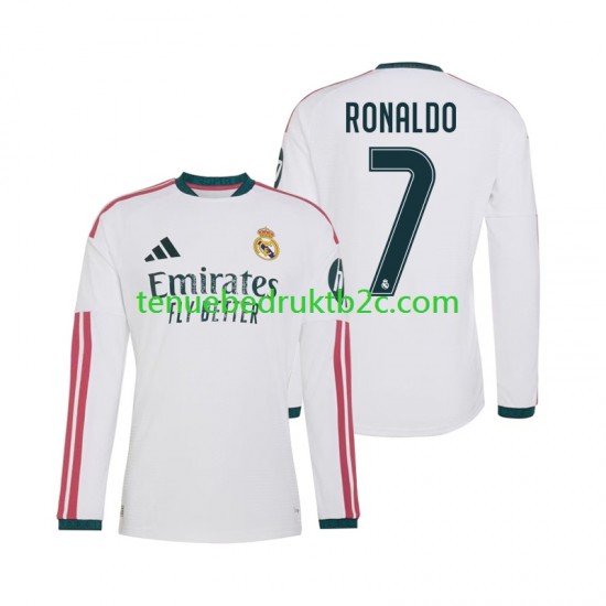 Thuisshirt Real Madrid Cristiano Ronaldo 7 Mannen 2026-27 L-S