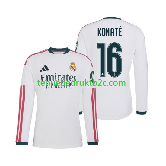 Thuisshirt Real Madrid Ibrahima Konate 16 Mannen 2026-27 L-S