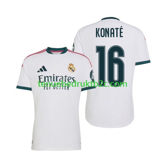 Thuisshirt Real Madrid Ibrahima Konate 16 Mannen 2026-27 S-S