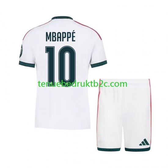 Thuisshirt Real Madrid Kylian Mbappe 10 Voetbalteneu Kinderen 2026-27 S-S
