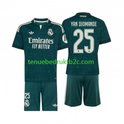 Uitshirt Real Madrid Yan Diomande 25 Voetbalteneu Kinderen 2026-27 S-S