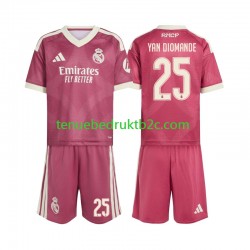 3de shirt Real Madrid Yan Diomande 25 Voetbalteneu Kinderen 2026-27 S-S
