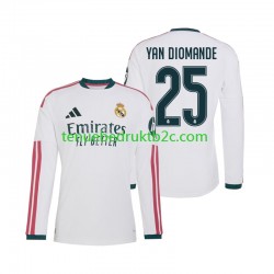 Thuisshirt Real Madrid Yan Diomande 25 Mannen 2026-27 L-S