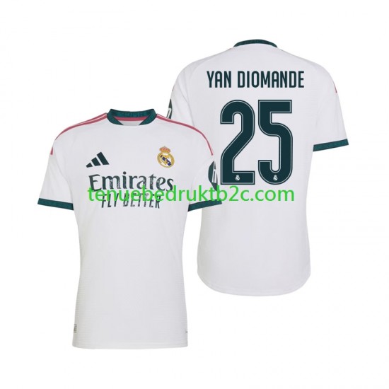 Thuisshirt Real Madrid Yan Diomande 25 Mannen 2026-27 S-S