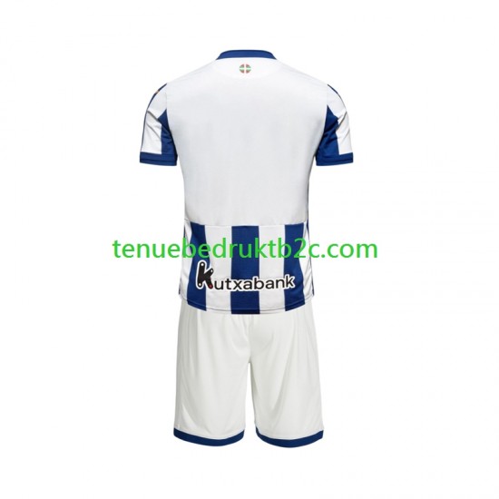 Thuisshirt Real Sociedad Voetbalteneu Kinderen 2026-27 S-S