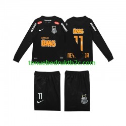Uitshirt Retro Santos NEYMAR JR 11 Classic 2012 2013 Voetbalteneu Kinderen L-S
