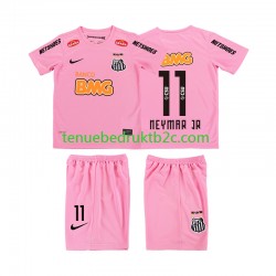 4de shirt Retro Santos Neymar JR 11 2012 2013 Voetbalteneu Kinderen S-S