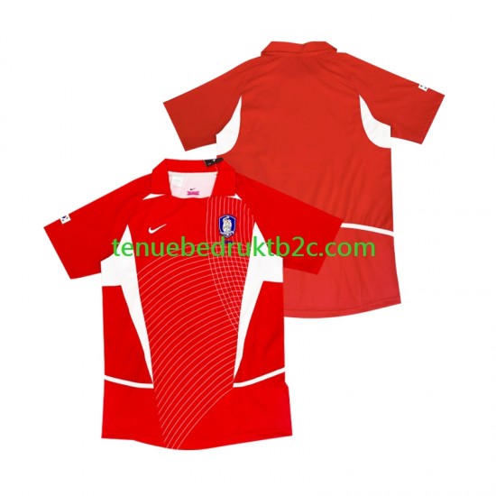 Thuisshirt Retro Zuid-Korea Mannen 2002 S-S