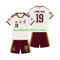 Uitshirt Spanje 2-star Lamine Yamal 19 Voetbalteneu Kinderen 2026-27 S-S