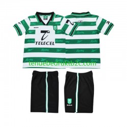 Thuisshirt Retro Sporting CP 2000 Voetbalteneu Kinderen 1999 S-S