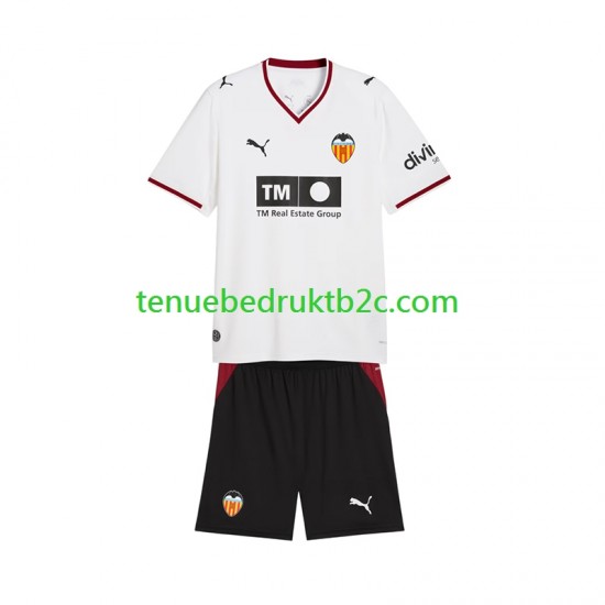 Thuisshirt Valencia CF Voetbalteneu Kinderen 2026-27 S-S