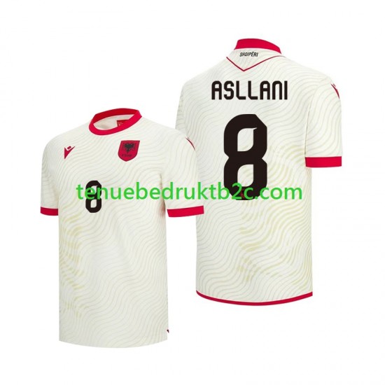 Uitshirt Albanië Kristjan Asllani 8 Mannen WK 2026 S-S